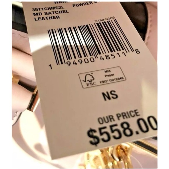 Michael Kors Hamilton Medium Pastel Satchel Shoulder Bag, Crossbody, Handbag - Picture 7 of 7